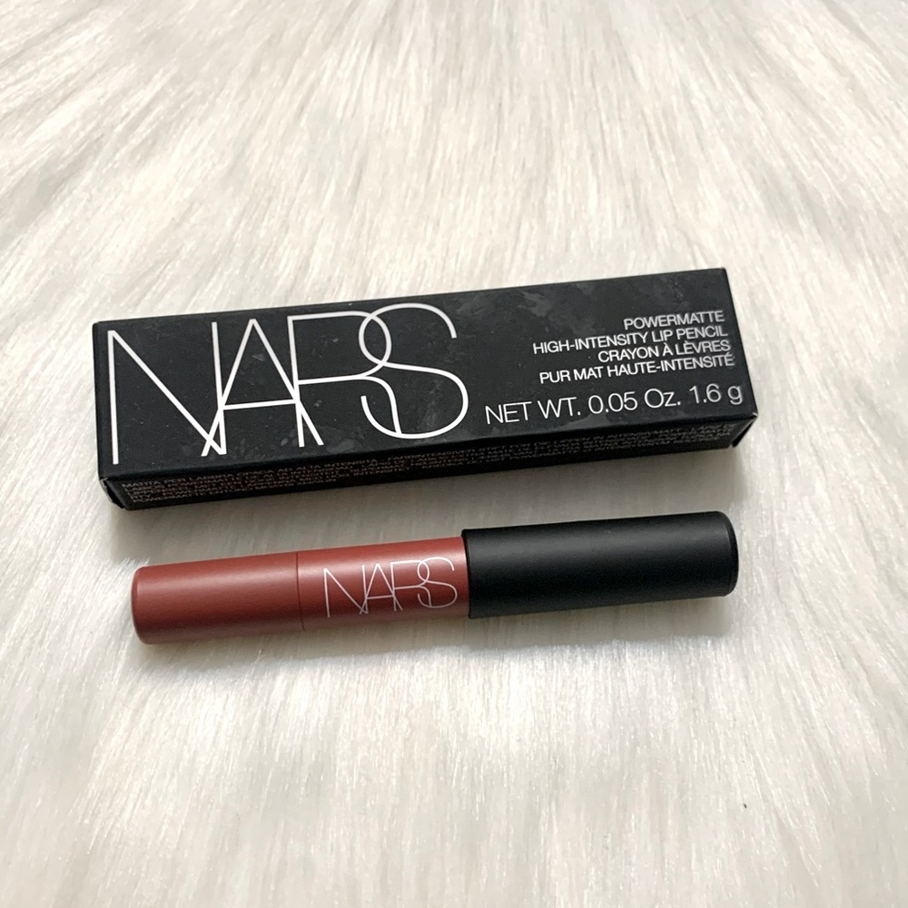 NARS💄Powermatte High Intensity Long Lasting Lip Pencil Mini in 180 Walkyrie NIB